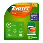 Allergy Relief Zyrtec® 10 mg Strength Tablet 60 per Bottle