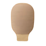 New Image™ 18202 Beige Colostomy Pouch, Pre-cut to Fit 44 mm Stomas, Green Match