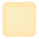 DermaLevin® Adhesive with Border Foam Dressing, 6 x 6 Inch