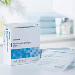 McKesson Sterile Nonwoven Sponge, 4 x 4 Inch, Four Ply