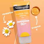 Neutrogena® Invisible Daily Defense Sunscreen Lotion SPF 60+, 3-ounce Tube