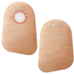 New Image™ 2-Piece Beige Ostomy Pouch, Pre-cut to Fit 70 Stomas, Blue