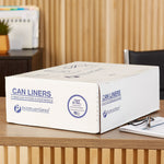 McKesson Extra Heavy Duty Trash Bag, Clear, 45-gallon Capacity