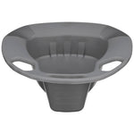 McKesson Stackable Bedpan, nonstick Plastic, Graphite Color