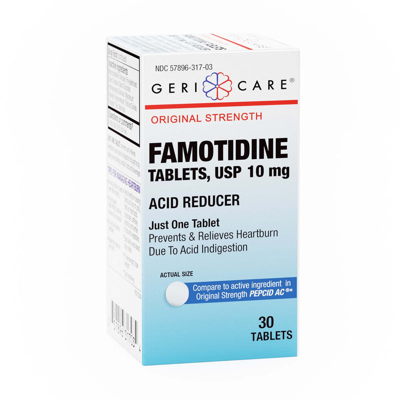 Antacid Geri-Care® 10 mg Strength Tablet 30 per Bottle