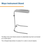McKesson Mayo Instrument Stand