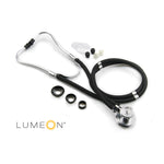 McKesson Lumeon Sprague Rappaport Stethoscope Double Lumen Black 641BKGM