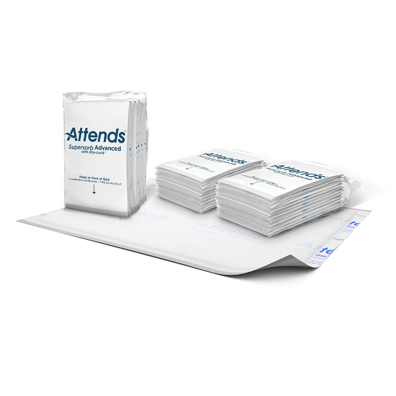Attends® Supersorb Advanced Premium Underpad, 30 x 36 Inches