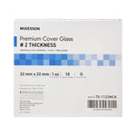 McKesson Premium No. 2 Thickness Cover Glass, 22 x 22 mm