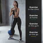 TheraBand® Exercise Resistance Band, Black, 6 Inch x 25 Yard, X-Heavy Resistance