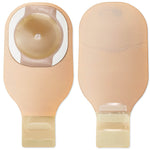 Ostomy Pouch CeraPlus™ Extended Wear One-Piece System 12 Inch Length Flat, Trim to Fit Ultra Clear Up to 2-1/2 Inch Stoma Drainable