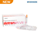 Standard Insulin Syringe with Needle McKesson 0.5 mL 1/2 Inch 29 Gauge NonSafety