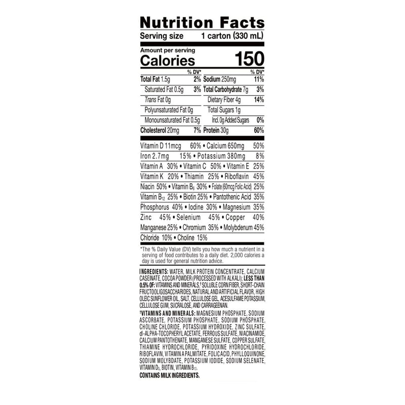 Ensure® Max Protein Nutrition Shake, Chocolate, 11-ounce carton