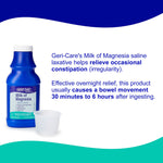 Geri-Care® Magnesium Hydroxide Laxative, 12-ounce Bottle