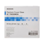 McKesson No. 1 Thickness Cover Glass, 22 x 22 mm