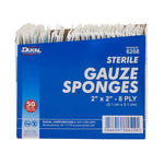 Dukal™ Sterile Gauze Sponge, 2 x 2 Inch, 8-Ply