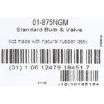 McKesson Blood Pressure Unit Inflation Bulb and Valve