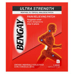 Bengay® Pain Relieving Patch Ultra Strength, Large Size