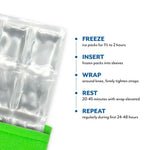Polar Ice® Cold Pack with Wrap for Knee, Standard Size