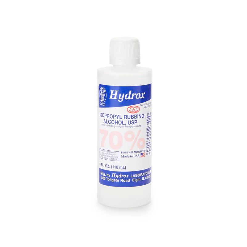 Hydrox Isopropyl Alcohol, 4-ounce Bottle