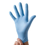 McKesson Confiderm® 2.8C Nitrile Exam Gloves, Large, Ocean Blue