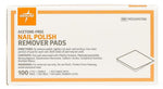 Nail Polish Remover Pad Medline 1-1/4 X 3 Inch