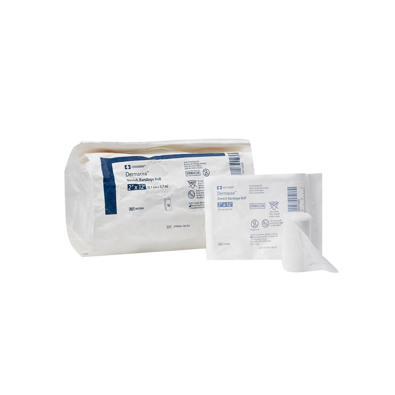 Dermacea™ Sterile Conforming Bandage, 2 Inch x 4 Yard, One-Ply