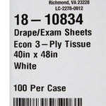 McKesson Nonsterile Physical Exam Drape, 40 x 48 Inch