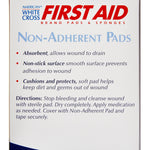 American® White Cross Nonadherent Dressing, 2 x 3 Inch