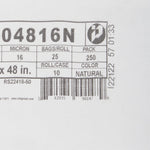 McKesson Extra Heavy Duty Trash Bag, Clear, 45-gallon Capacity