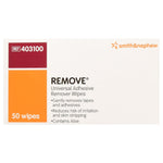Remove™ Adhesive Remover, 2.5 x 2.5 Inch Wipe