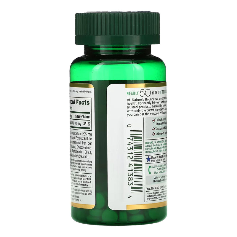 Nature's Bounty® Iron Mineral Supplement