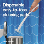 Toilet Bowl Cleaner Disinfecting Refill Pads Clorox® Blue / White, 3 Inch, Sponge Head