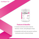 CaviWipes™ 2.0 Disinfecting Wipes, Extra Large