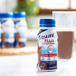Ensure® Plus Therapeutic Nutrition, Chocolate, 8-ounce bottle