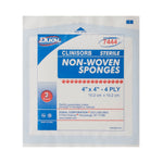 Clinisorb Sterile Nonwoven Sponge, 4 x 4 Inch, 4-Ply