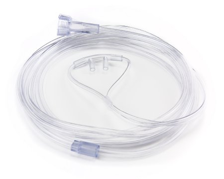 Nasal Cannula Low Flow Delivery McKesson Adult Straight Prong / NonFlared Tip