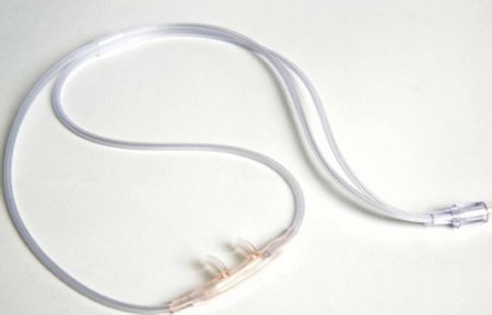 Nasal Cannula Low Flow Delivery Salter Labs® Adult Curved Prong / NonFlared Tip