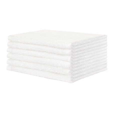 Washcloth Premium 12 X 12-3/4 Inch White Reusable