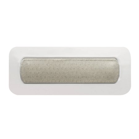 Silver Foam Dressing Mepilex® Border Post Op AG 4 X 10 Inch Rectangle Sterile