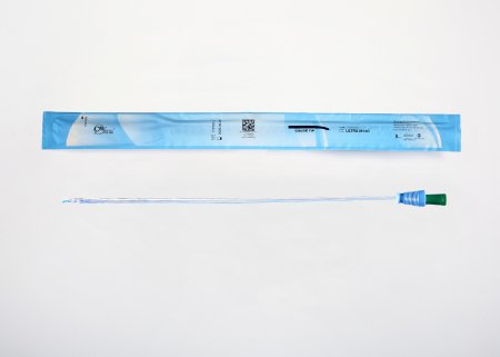 Urethral Catheter Cure Ultra® Coude Tip Lubricated PVC 14 Fr. 16 Inch