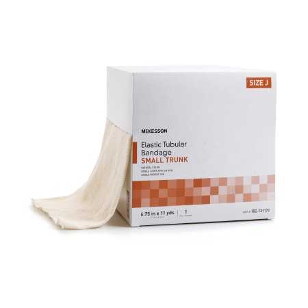 Elastic Tubular Support Bandage McKesson Spandagrip™ 6-3/4 Inch X 11 Yard Small Trunk Pull On Natural NonSterile Size J Standard Compression