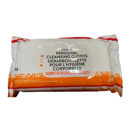 Incontinence Care Wipe Cardinal Health™ Soft Pack Dimethicone Unscented 42 Count