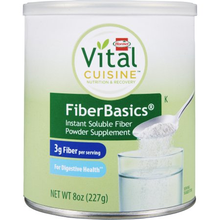 Oral Supplement Hormel Vital Cuisine® FiberBasics® Unflavored Powder 8 oz. Can