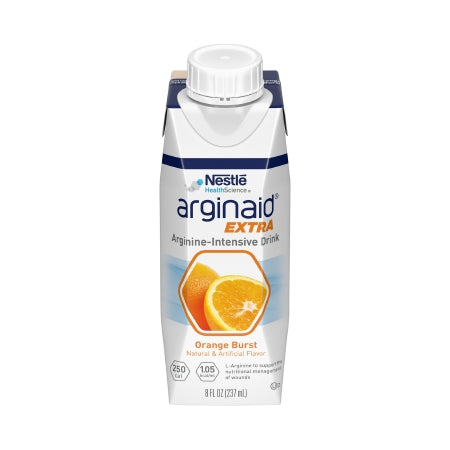 Oral Supplement Arginaid® Extra Orange Burst Flavor Liquid 8 oz. Carton