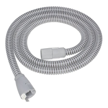 CPAP Heated Tubing 6 Foot Length 19 mm ID 22 mm Cuffs Gray