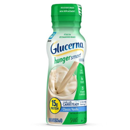 Oral Supplement Glucerna® Hunger Smart Shake Homemade Vanilla Flavor Liquid 10 oz. Bottle