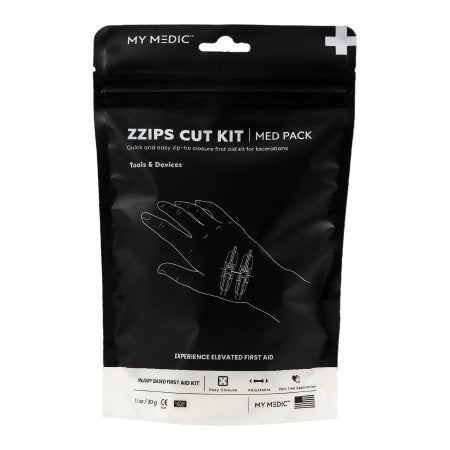 First Aid Kit My Medic™ MED PACKS ZZIPS Cut Kit Plastic Pouch
