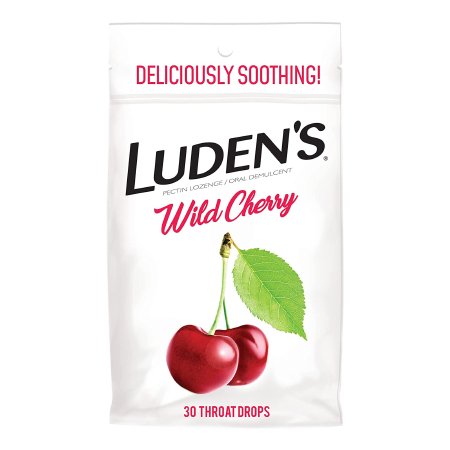 Sore Throat Relief Luden's® 2.8 mg Strength Lozenge 30 per Bag