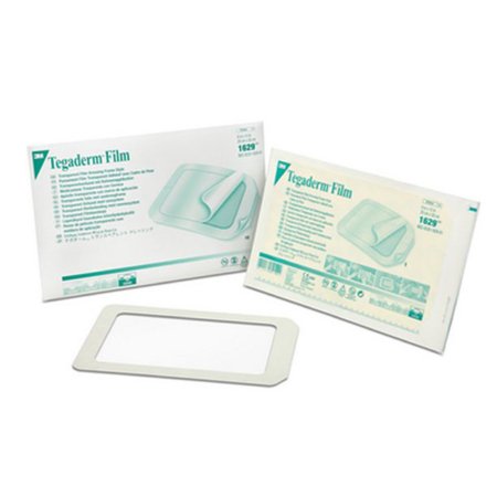 Transparent Film Dressing 3M™ Tegaderm™ 8 X 12 Inch Frame Style Delivery Rectangle Sterile